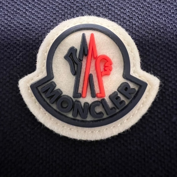 MONCLER KIDS MAGLIA POLO MANICA LUNGA.   Size - 8A . - Picture 5 of 11